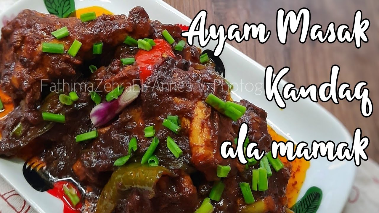 Resepi Ayam Masak Black Pepper Azie Kitchen / Cara Buat Grilled Chicken ...