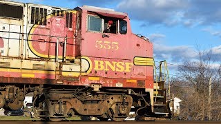 3/21/19 - Killer RS3L Horn Action on BNSF 555 West