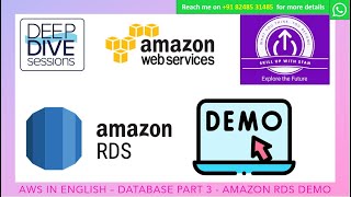 AWS in English - Database Part 3 - Amazon RDS Part 2