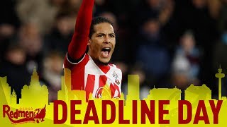 Van Dijk Leaves Southampton Training Ground! | #LFC Deadline Day LIVE