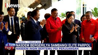 Nasdem Berencana Bertemu dengan PDIP, Hasto Kristiyanto Beri Respon #iNewsPagi 04/02