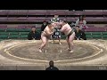 厚雅（二子山部屋）vs奄美岳 令和7年1月場所11日目 sumo 相撲