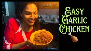 Easy Garlic Chicken 🍗 Recipe | Cooking Vlog | Home Vlog