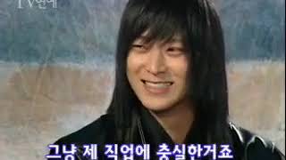 20050608 SBS Midnight TV Entertainment EP33: 형사 Duelist Kang Dong Won VS Ha Ji Won