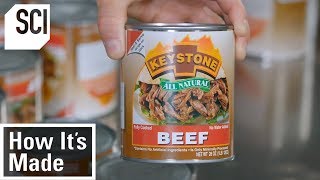 How Factories Produce Canned Meat | How It's Made