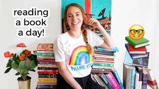 Reading A Book A Day 📚 | 7 Books in 7 Days Challenge!