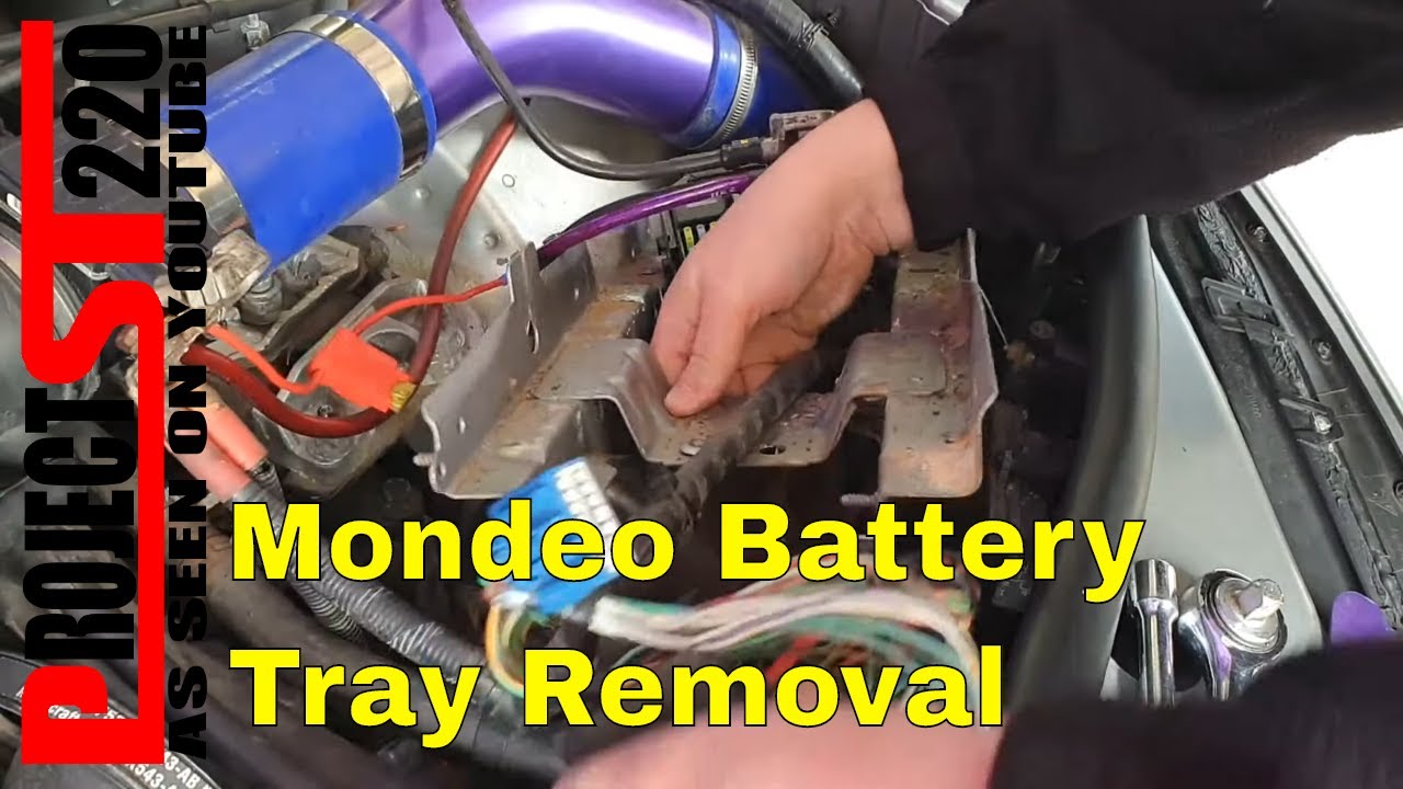 How To: Battery Tray Removal - YouTube