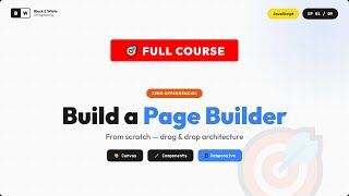How to build: Drag and Drop Page Builder Vanilla JavaScript part 1