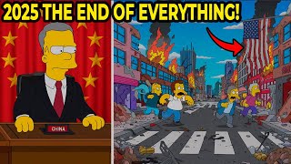 Crazy SIMPSONS Predictions for 2025 That Will Blow Your MindTerrifying FUTURE Predictions