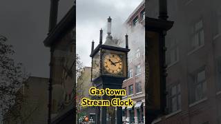 Vancouver stream Clock#hit #viralshorts #youtuber #youtubeshorts #canada #vancouver #walk #watch