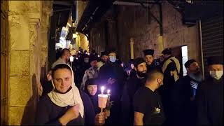 Procession of the icon of the Dormition of the Theotokos