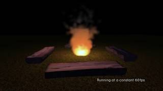 OpenGL Flame Simulation