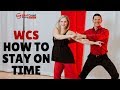 How To Stay on Time in West Coast Swing Dance