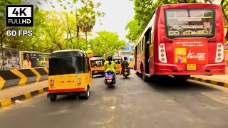 Madurai City Drive Tour 🔥 Part 10 🔥 Tamilnadu, India 🔥4K UHD - 60 FPS