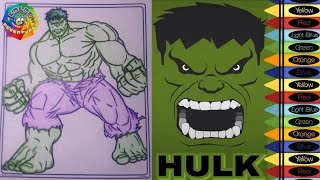 Marvel's Avengers - Incredible Hulk Coloring Book