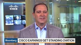 Cisco CEO Sees Strategy 'Clearly Working' in 'Good Quarter'