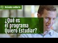 Quiero Estudiar, programa de apoyo en la Universidad de los Andes