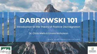 Dabrowski 101 — An Introduction to the Theory of Positive Disintegration