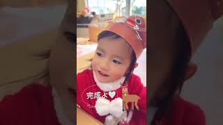 【クリスマス会行ったよ👶🎅🎄】#shorts 【娘の成長記録】