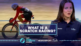 What is Scratch Racing? | 2021 UCI Track Champions League | Eurosport