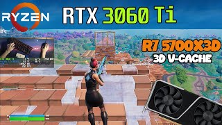 🚀 RTX 3060 Ti + Ryzen 7 5700X3D · Solo Cash Cup · Fortnite CHAPTER 6 · COMPETITIVE SETTINGS