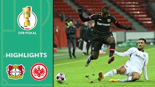 Diaby strong in 5-goal victory | Leverkusen vs. Frankfurt 4-1 | Highlights | DFB-Pokal | 2nd Round