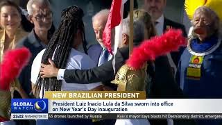 Brazilian President Luiz Inacio Lula da Silva sworn into office on New Year's Day inauguration