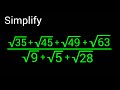 Germany | Can you solve this ? | Simplify Radical Expression