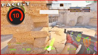 CS2 - Faceit 3500+ ELO, Faceit PUG - De_Dust 2 - FACEİT GAMEPLAY!