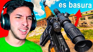 Usé las PEORES ARMAS de WARZONE 3...