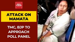 Political War Erupts Over Alleged Attack On Mamata Banerjee; TMC, BJP To Approach Poll Panel