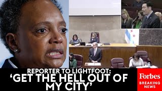 SHOCKING MOMENT: Local Reporter Brutally Confronts Lori Lightfoot, Tells Her, 'You Are A Pandemic!'