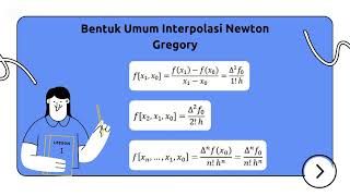 INTERPOLASI POLINOM NEWTON GREGORY