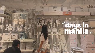 days in manila: errands with mom, room makeover | insta360 go 3s