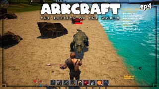 ArkCraft The Rebirth of the World - 4  Farming \u0026 Barn..  - Survive, Craft, Build