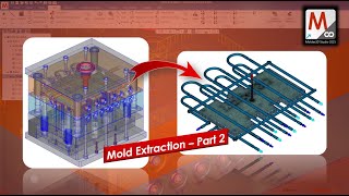 Intermediate Mold Extraction Tutorial for Simulation | Moldex3D Tips & Tricks | Studio 2025