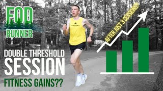 ARE Double THRESHOLD RUNNING Days Getting Me FITTER After Just 3 WEEKS? Full WORKOUT | FOD Runner