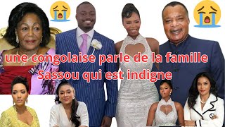 UNE CONGOLAISE EN COLERE CONTRE LE PRESIDENT SASSOU ET SA FAMILLE