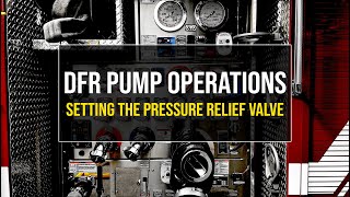 Setting the Pressure Relief Valve