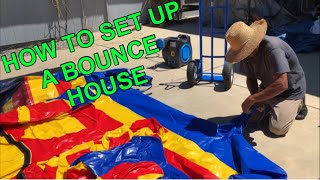 HOW TO SET UP A BOUNCE HOUSE