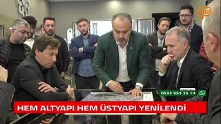 HEM ALTYAPI HEM ÜSTYAPI YENİLENDİ