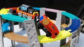 Box Full Of Toys Thomas and Friends, Build Viaduct, Subway Tunnel, Brio Train,  Vehicles For Kids