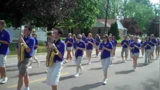 120528 Rockton Memorial Day Parade Hononegah Band .MP4