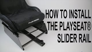 Playseat® seat slider Unboxing \u0026 install