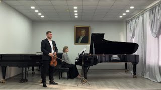 V. Zahortsev, Sonata for viola and piano