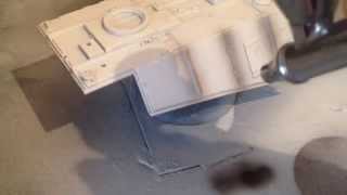 Deagostini Millennium Falcon weathering tutorial part 1