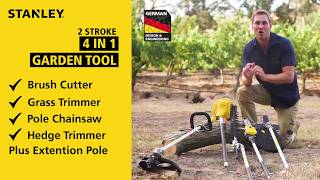 STANLEY 2 Stroke Petrol 4 in 1 Garden Tool