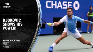 Novak Djokovic Comes out Strongest in a Brilliant Power Point | 2023 US Open