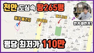 [경매추천]천안 봉명동 평당110만/취락지구는 좋은땅입니다/도시지역