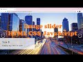 Responsive image slider JavaScript